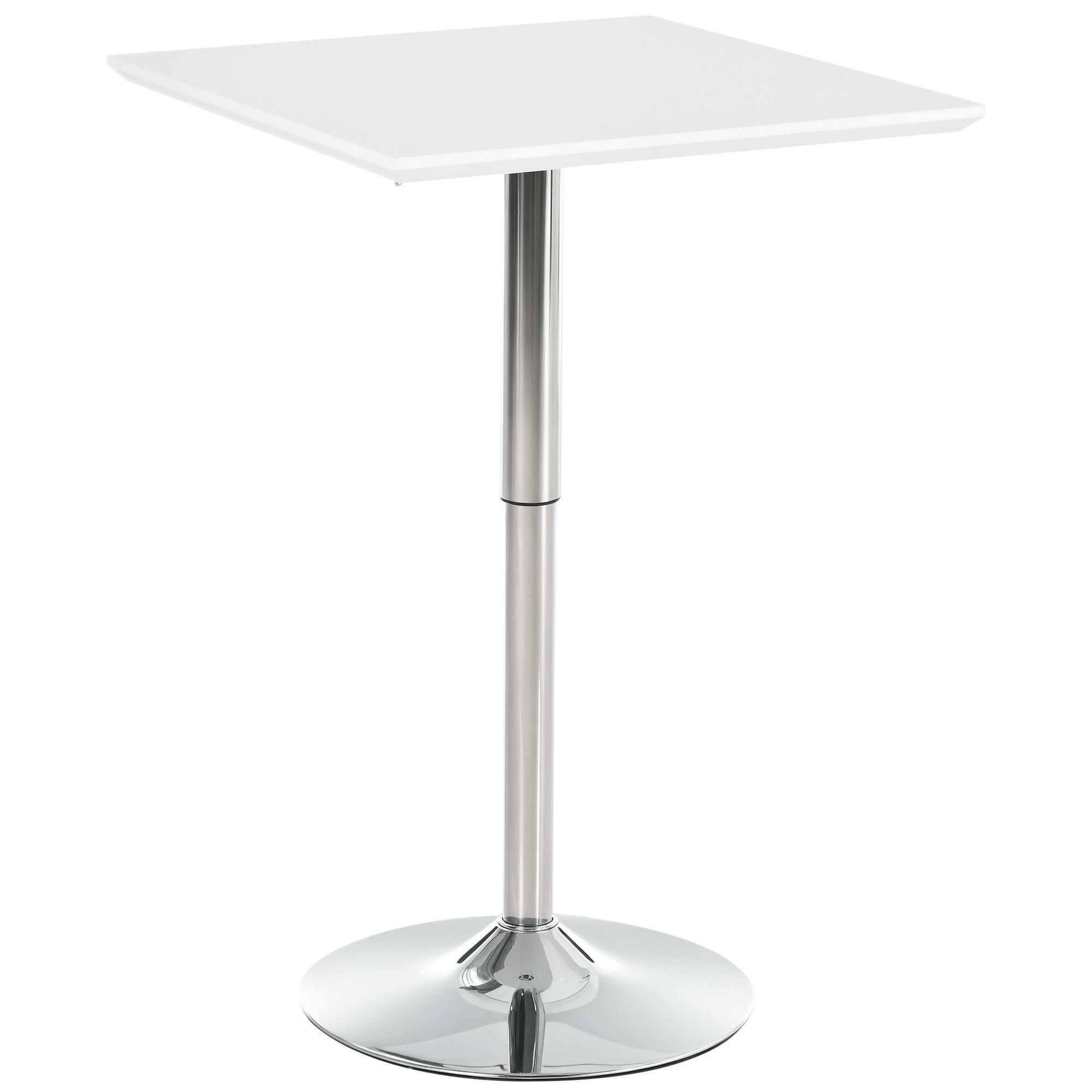 BARTISCH Weiß 1 Stück - Weiß, Naturmaterialien (60/60/92cm) - GiPP