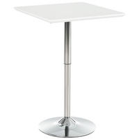 BARTISCH Weiß 1 Stück - Weiß, Naturmaterialien (60/60/92cm) - GiPP