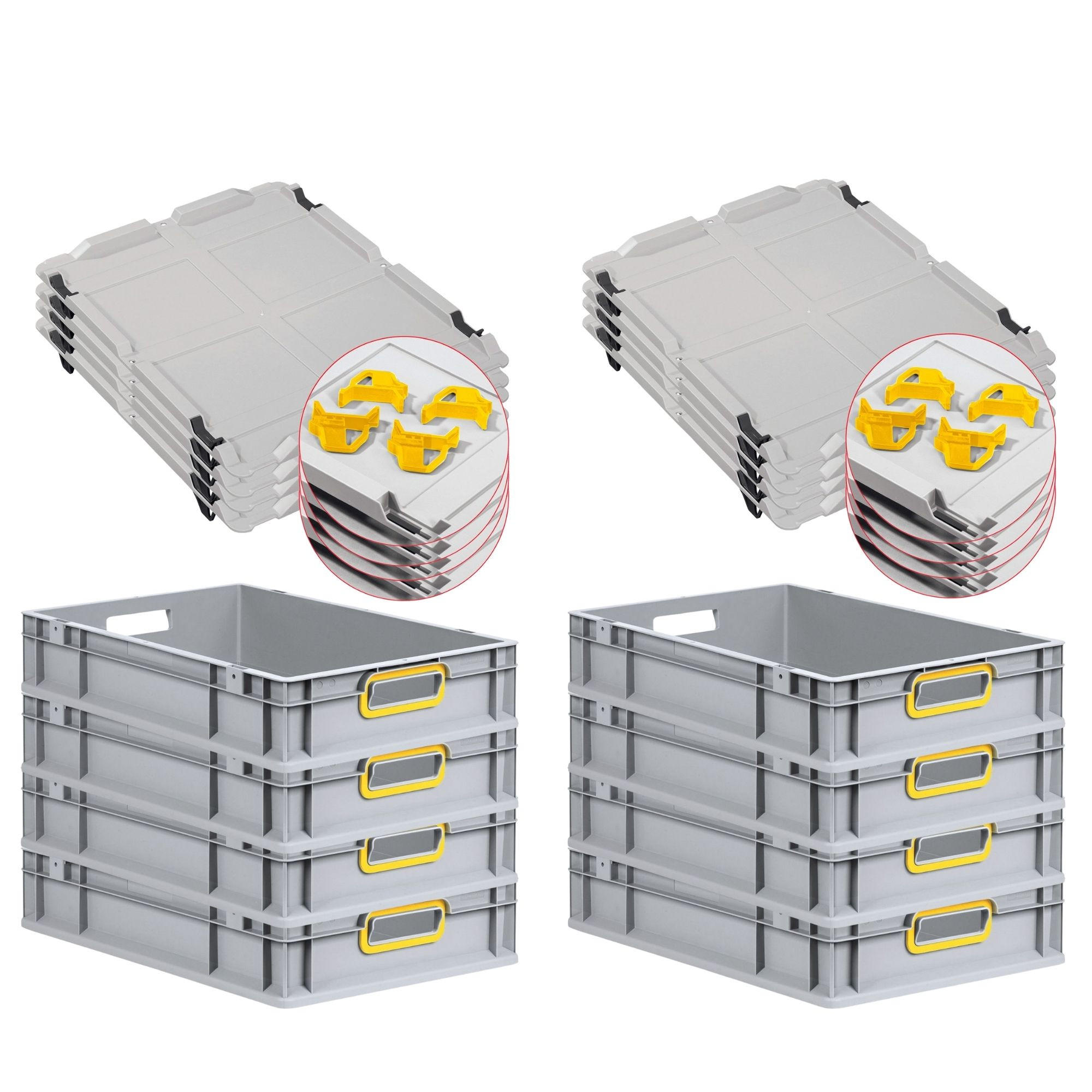 Proregal Eurobox Gelb 40x12x60 cm