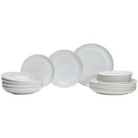 TELLER-SET Laredo beige 18er Set - Beige, Keramik (1/1/1cm) - Ritzenhoff Breker