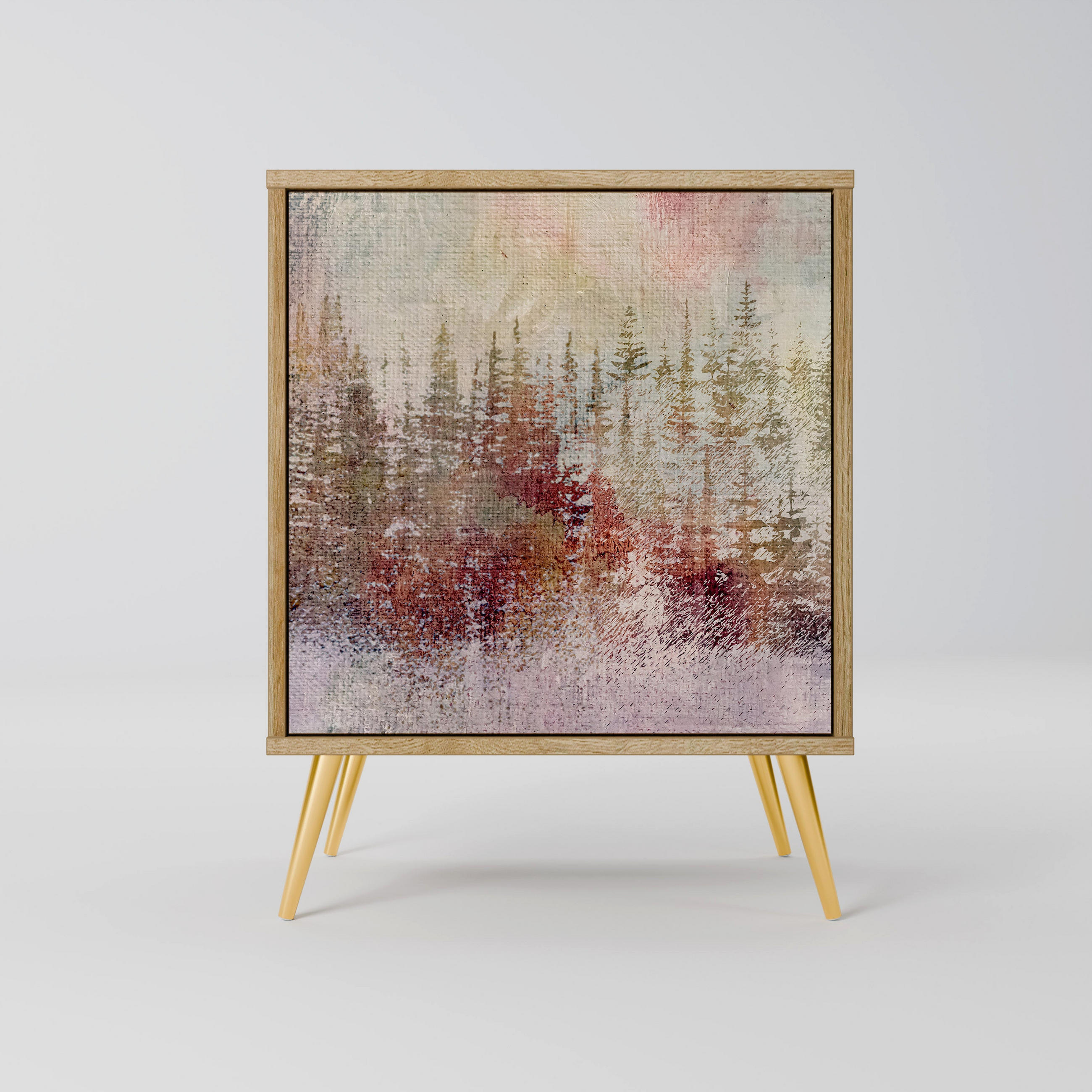 SpaceRebels Sideboard Eiche 57.5x75.5x42 cm