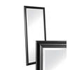 WANDSPIEGEL XL 180x80 cm, Schwarz, Holz - Schwarz, Holz (80/180/80cm) - dasmöbelwerk