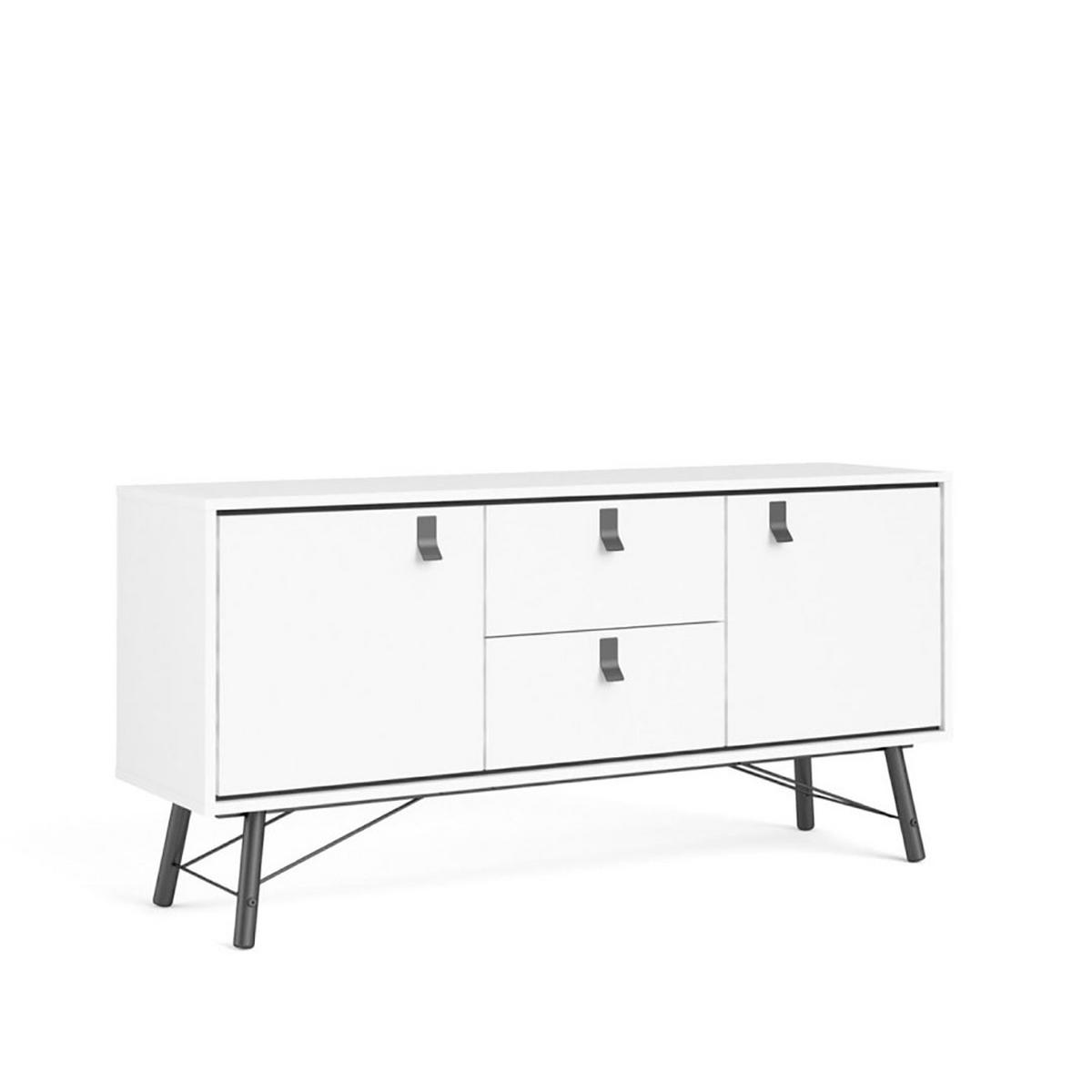 SIDEBOARD Rye Weiß 150/40/72 cm - Weiß, Holzwerkstoff (150/72/40cm) - ebuy24