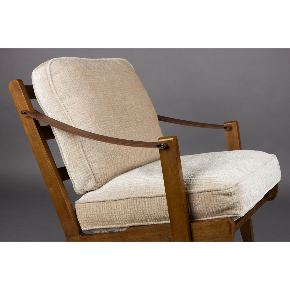 SESSEL Washington - Beige, Kunststoff (67/79/90cm) - Dutchbone