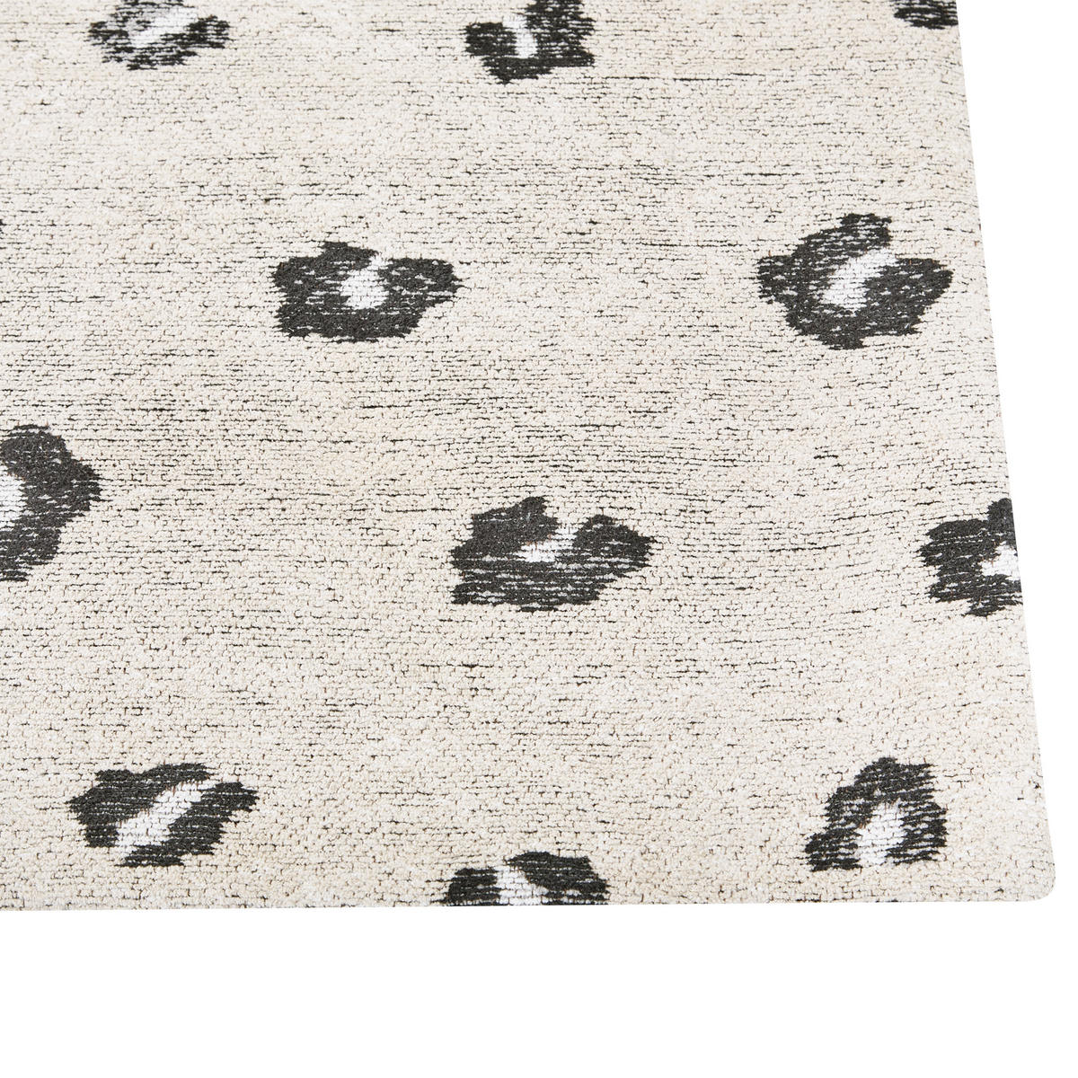 KURZFLOR-TEPPICH Afis 230/160 cm - Beige, Textil (160/230cm) - Beliani