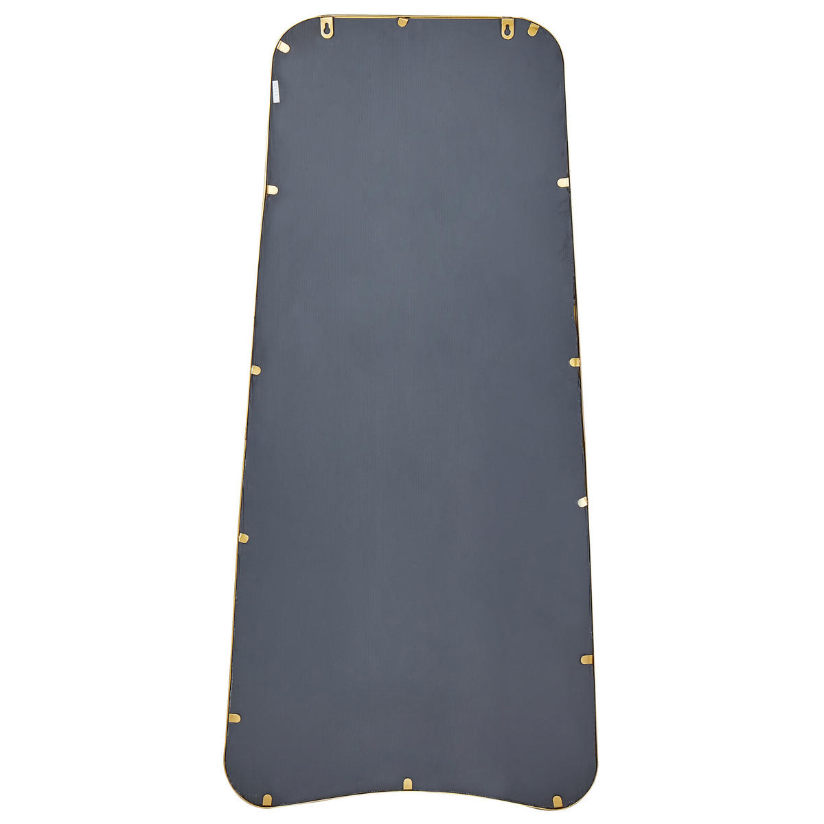 WANDSPIEGEL Metall gold 58/122 cm Levet - Goldfarben, Metall (58/122/3cm) - Beliani