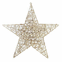 DEKOSTERN Santa Lila Roségold 60/5/57 cm Metall - Roségold, Metall (5/57/60cm) - Mondex