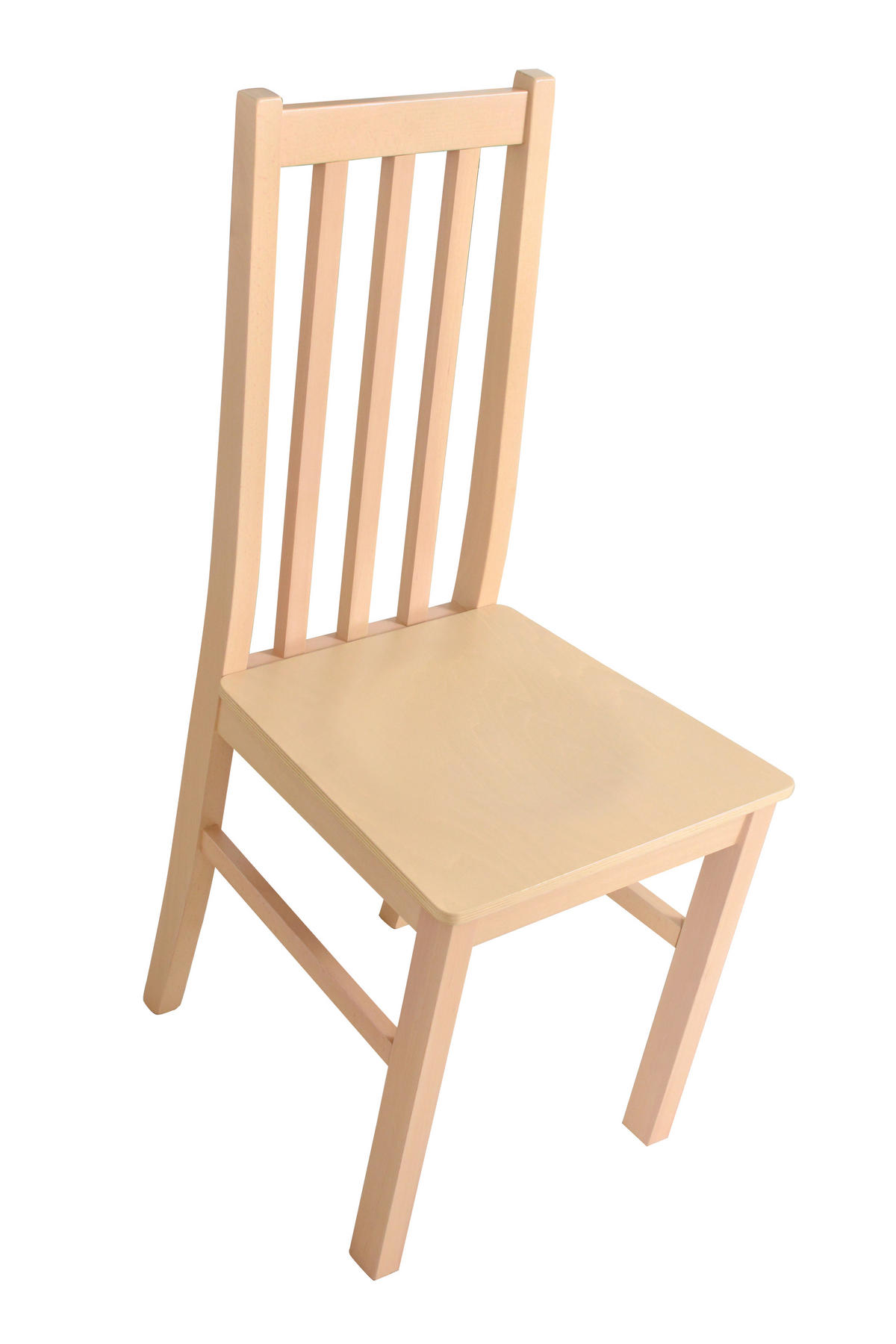 ESSZIMMERSTUHL 4x "BOS 10 D", sonoma - Beige/Sonoma Eiche, Holz (43/94/40cm) - Leaf Design