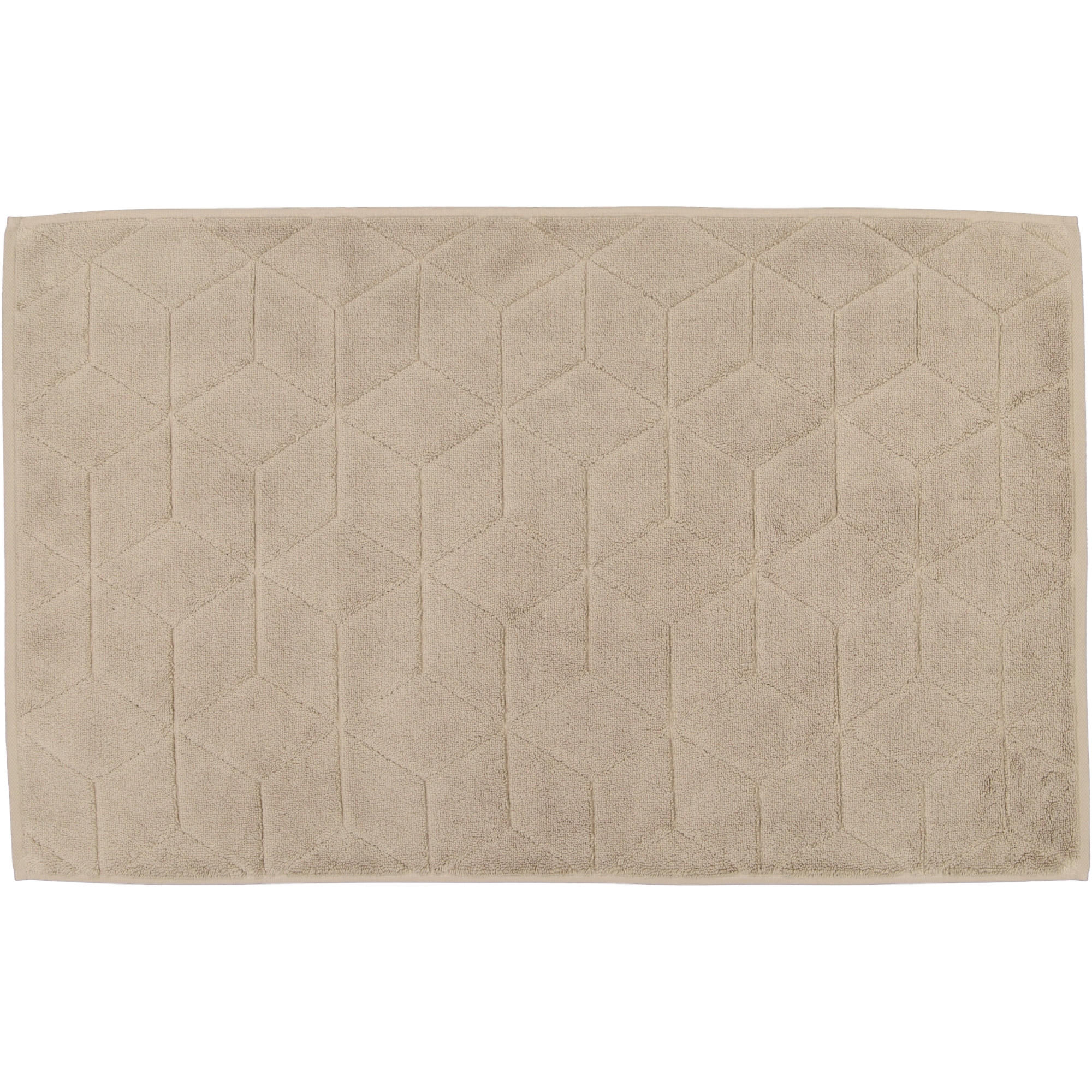 BADEMATTEN COORDINATES CARRÉ 2553 SAND - 339 - Sandfarben, Textil (50/80cm) - Zöllner