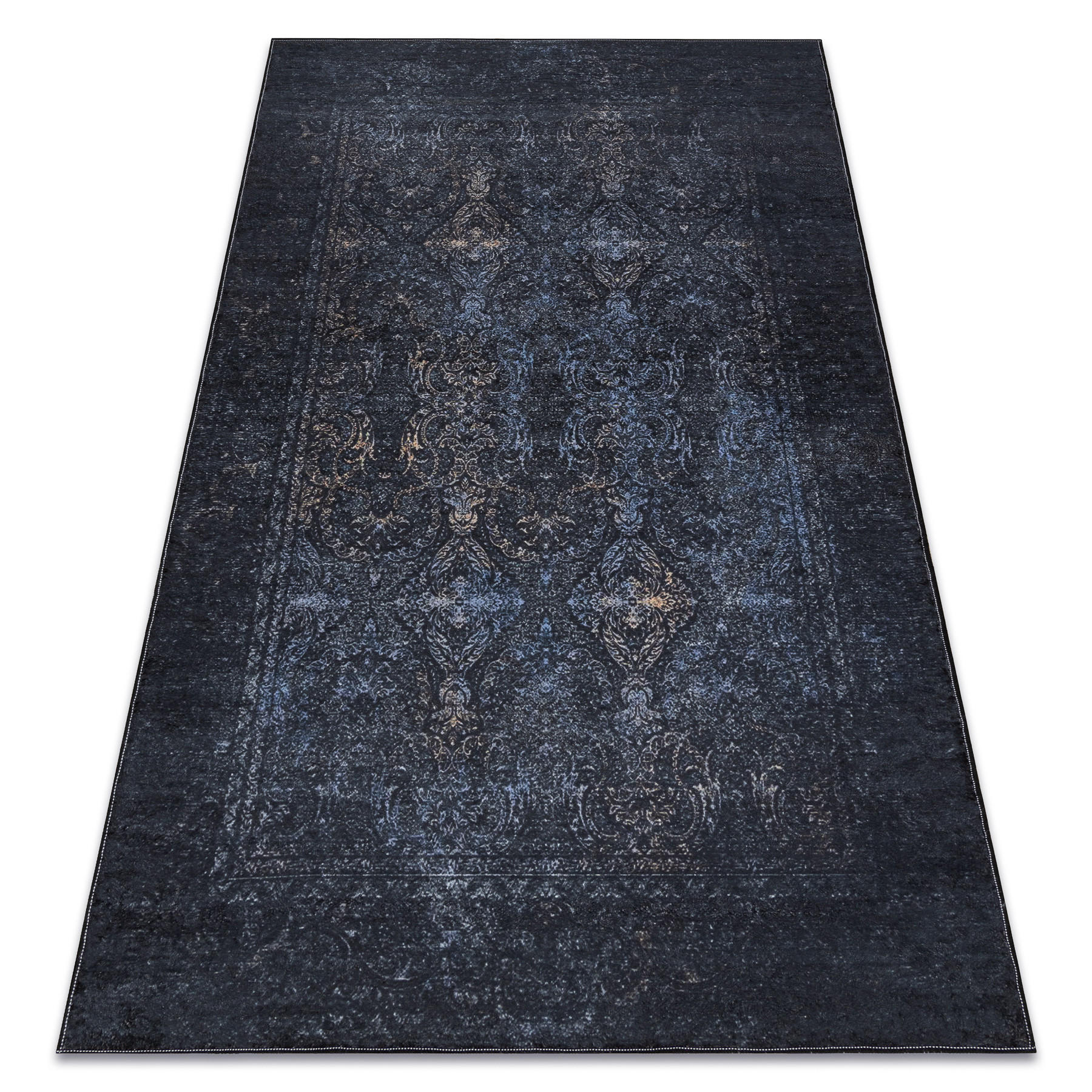 TEPPICH Andre 120/170 cm - Schwarz, Textil (120/170cm) - rugsX