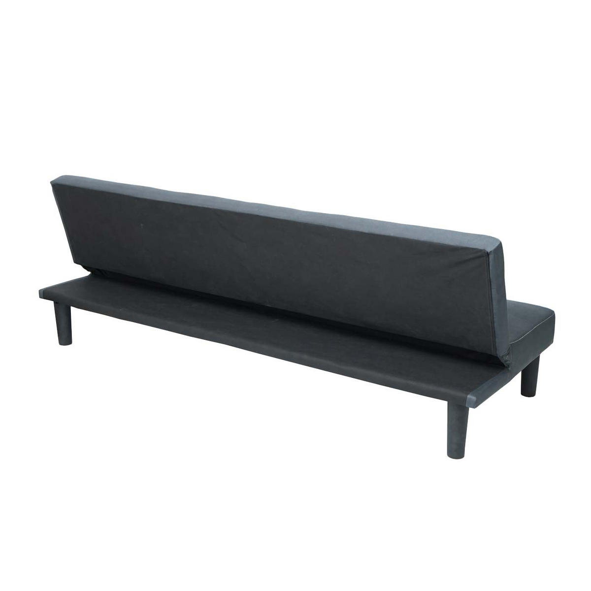 3ER-SOFA Grau - Grau, Textil (195/68/73cm) - MCW