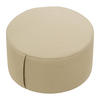 MEDITATIONSKISSEN - Beige, Naturmaterialien/Textil (33/33/13cm) - Relaxdays