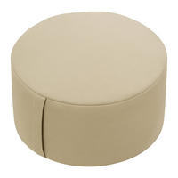 MEDITATIONSKISSEN - Beige, Naturmaterialien/Textil (33/33/13cm) - Relaxdays