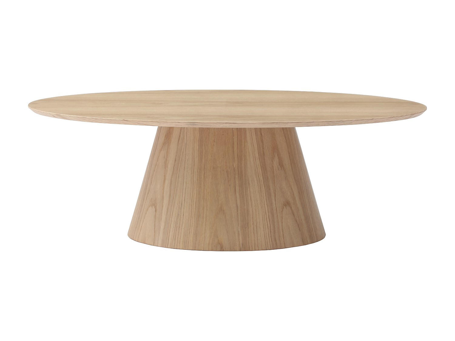 COUCHTISCH - 120 cm x 60 cm - Holz, Platte - Naturfarben Hell - ANTELADA - Hellbraun, Holz (60/120/40cm) - Vente-Unique