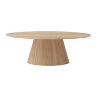 COUCHTISCH - 120 cm x 60 cm - Holz, Platte - Naturfarben Hell - ANTELADA - Hellbraun, Holz (60/120/40cm) - Vente-Unique