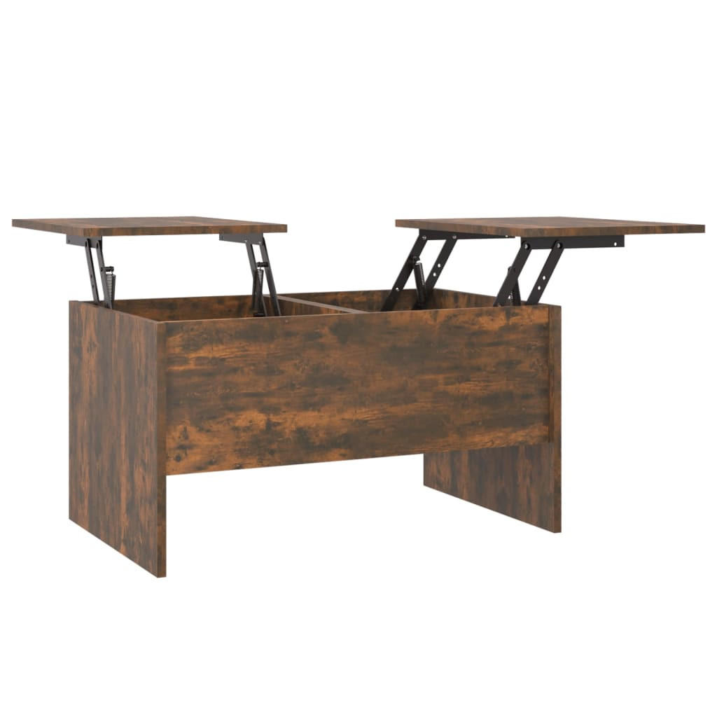 COUCHTISCH Räuchereiche 80x50x42,5 cm Holzwerkstoff - Braun, Holzwerkstoff (80/50/42.5cm) - furnicato