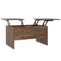 COUCHTISCH Räuchereiche 80x50x42,5 cm Holzwerkstoff - Braun, Holzwerkstoff (80/50/42.5cm) - furnicato
