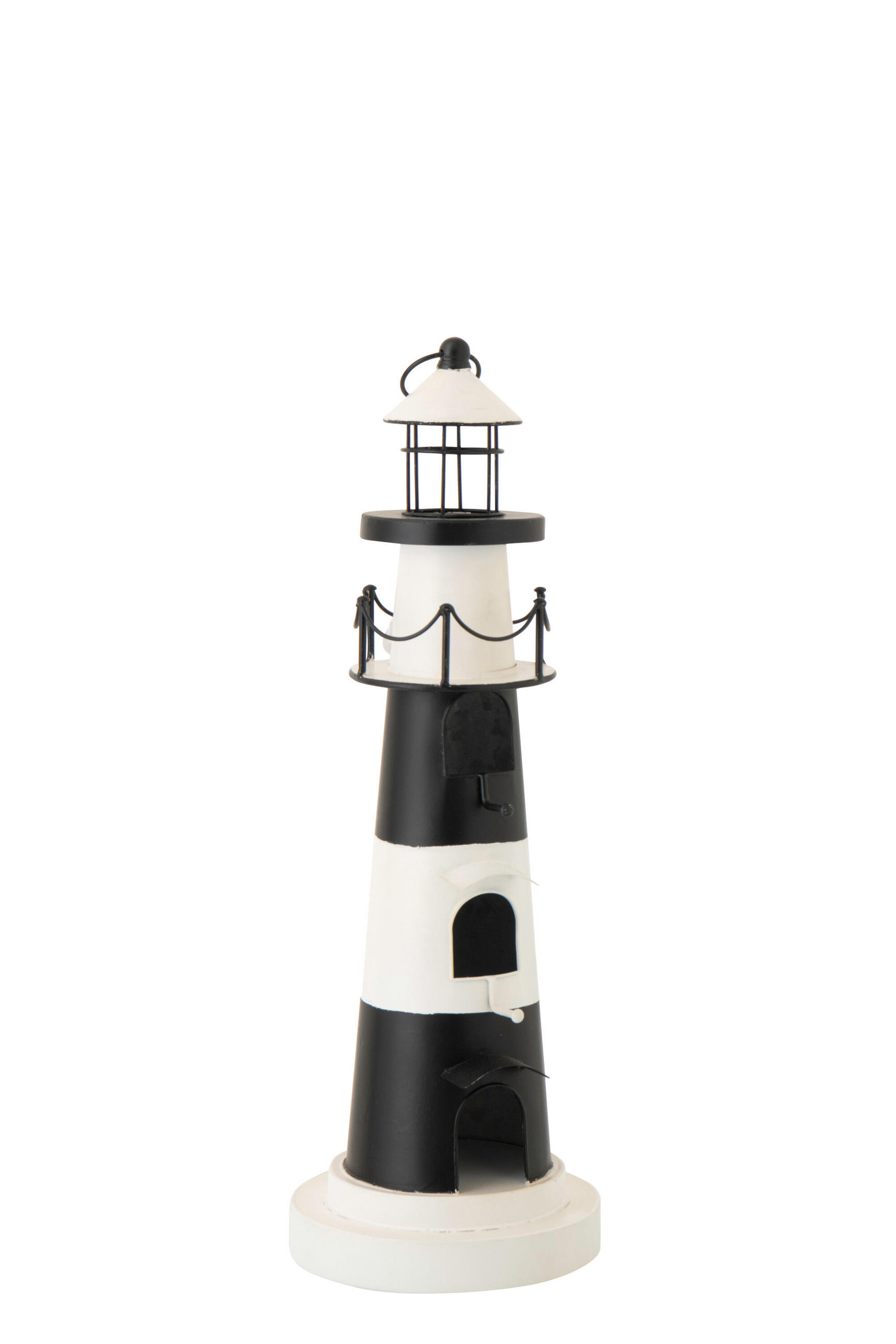 NISTKASTEN LEUCHTTURM - Weiß, Metall (35.5/63/55cm) - J-Line