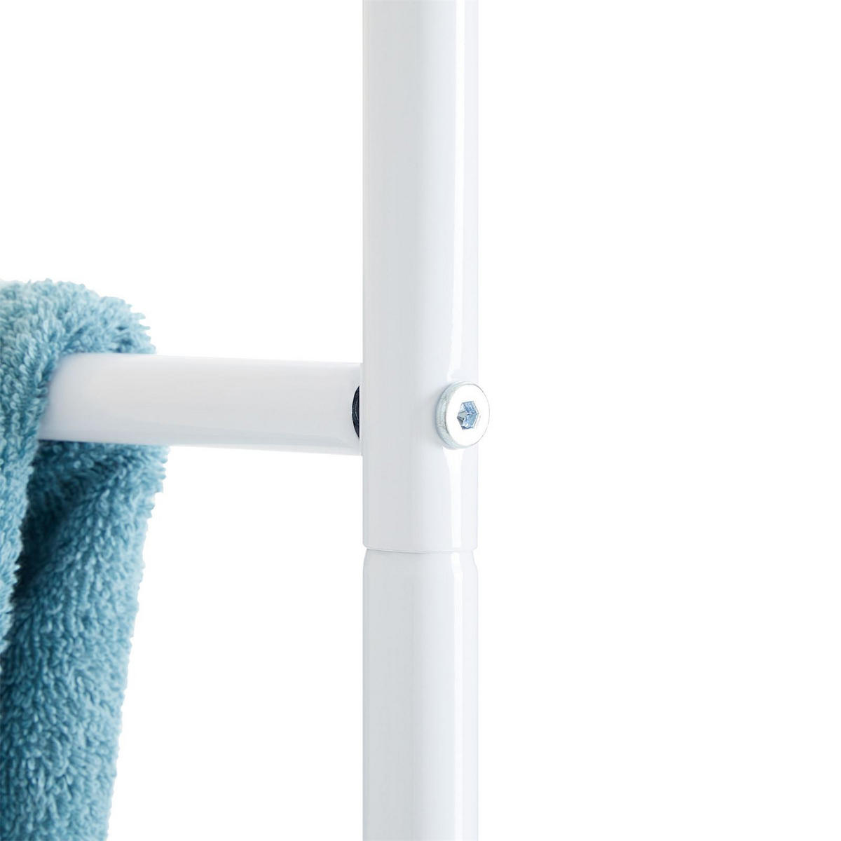HANDTUCHHALTER MORBIO weiß - Weiß, Metall (47/160/15cm) - IDIMEX