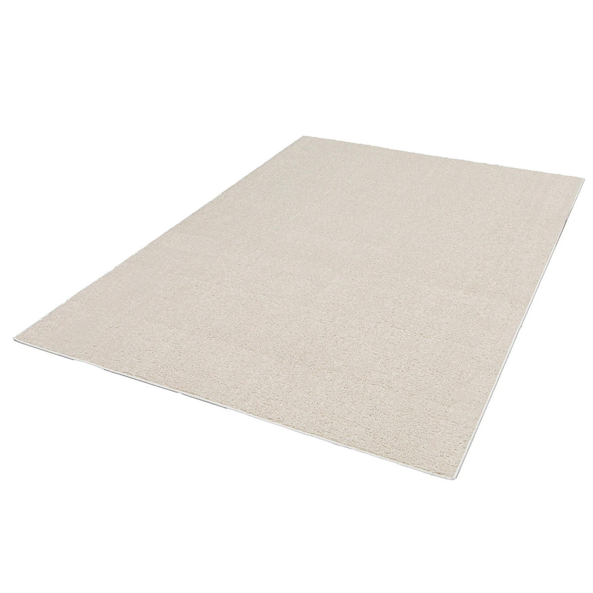 TEPPICH, Zeitgenössischer im Lammfell-Look weiß - Weiß, Textil (160/230cm) - AFK Living