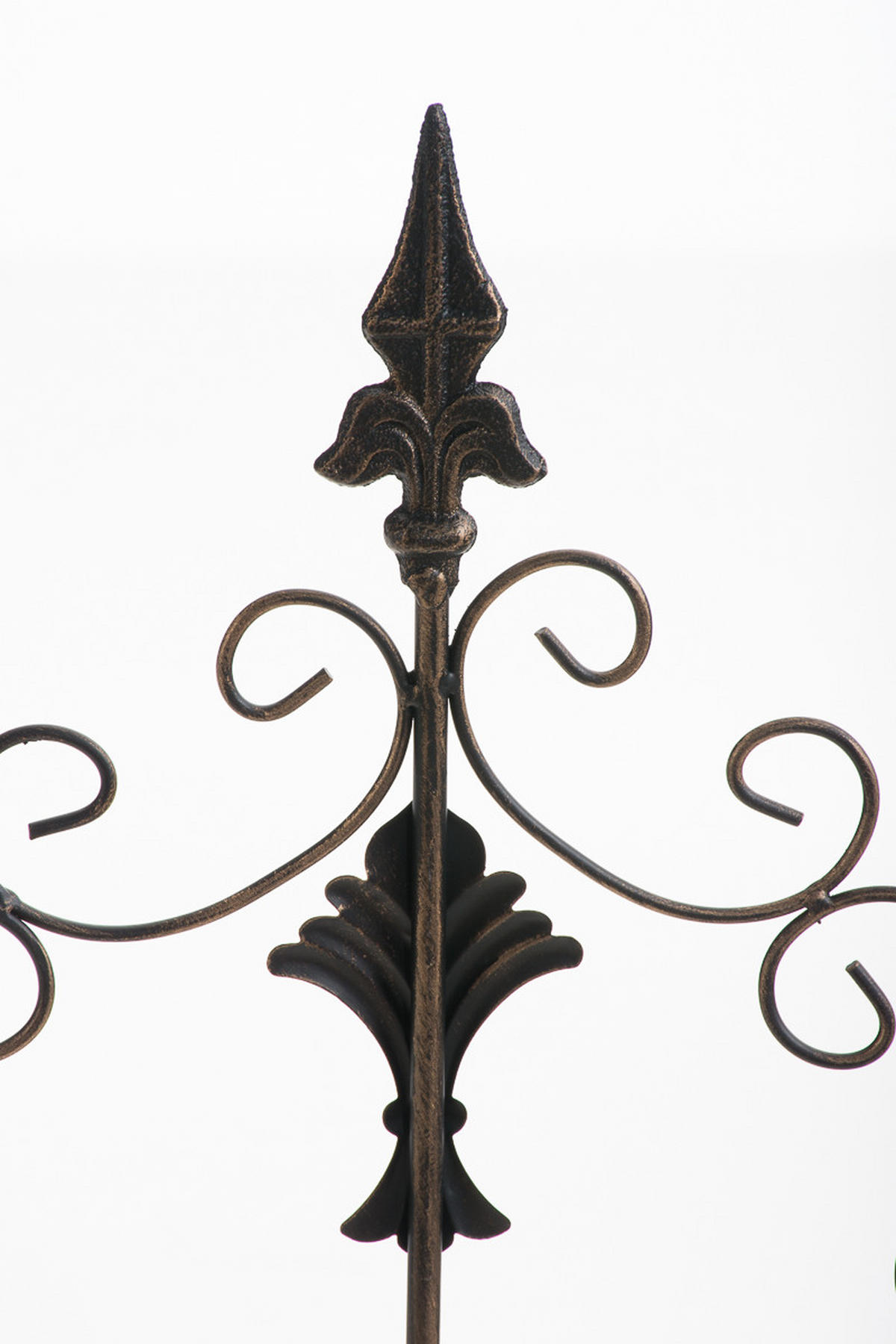 RANKGITTER Falk 35x1x122cm Metall Bronze Rankhilfe - Bronzefarben, Metall (35/122/1cm) - DELUKE