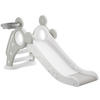 KINDERRUTSCHE Joy,Belastbarkeit 50 kg, 128 x 66,5 x 67,5 cm,grau - Grau, Kunststoff (66.5/67.5/128cm) - tectake