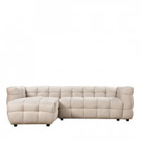 ECKSOFA - Heidebeige - Beige, Textil (266/87cm) - Drawer