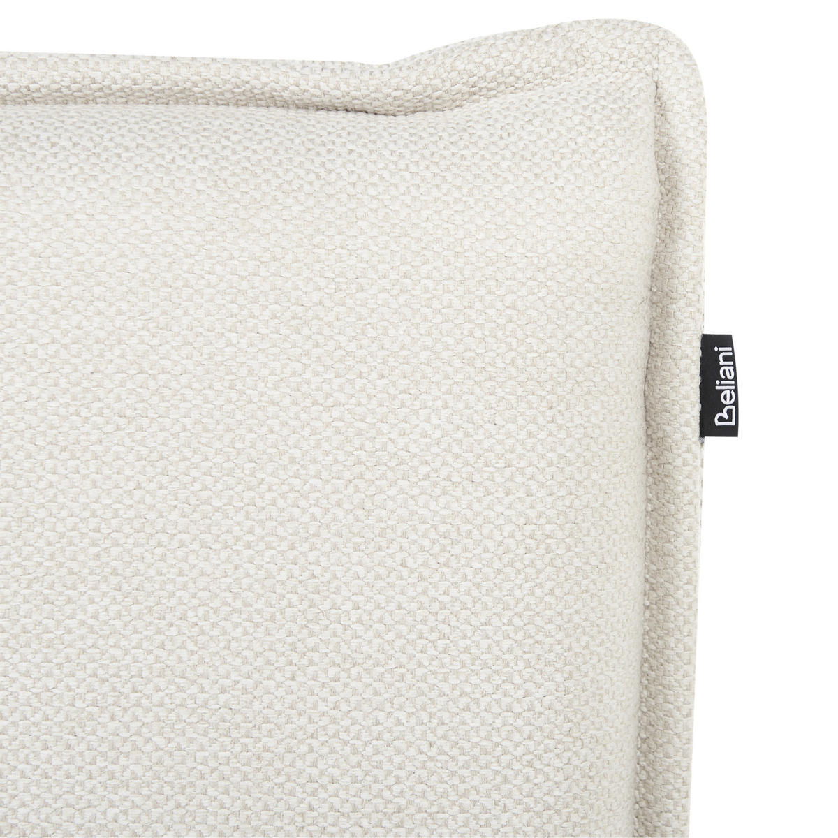 PAT CU APĂ 180x200 cm alb Lestre - crem, material textil (180/200cm) - Beliani