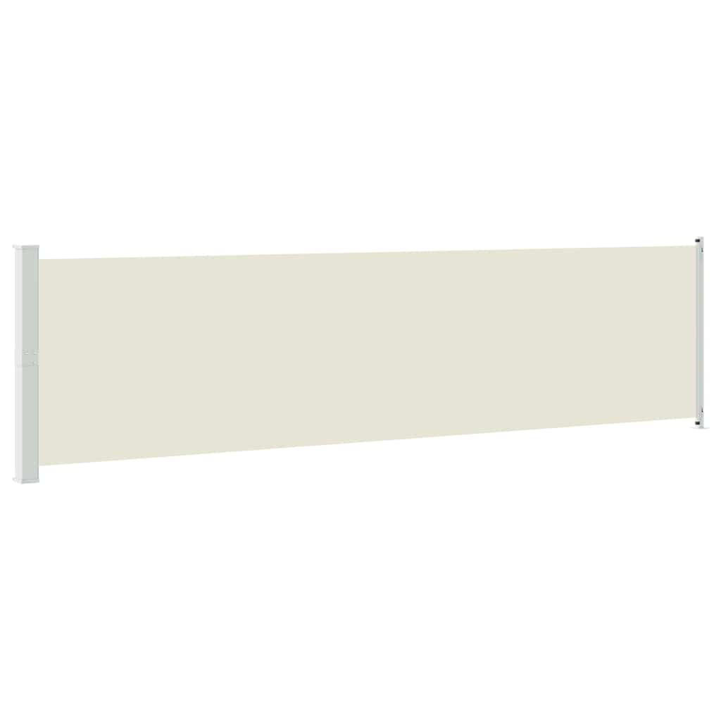 SEITENMARKISE Ausziehbar 600/160 Cm Creme - Creme, Textil (600/160/600cm) - vidaXL