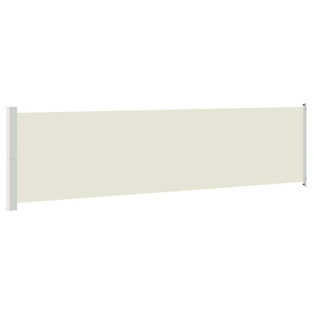 SEITENMARKISE Ausziehbar 600/160 Cm Creme - Creme, Textil (600/160/600cm) - vidaXL