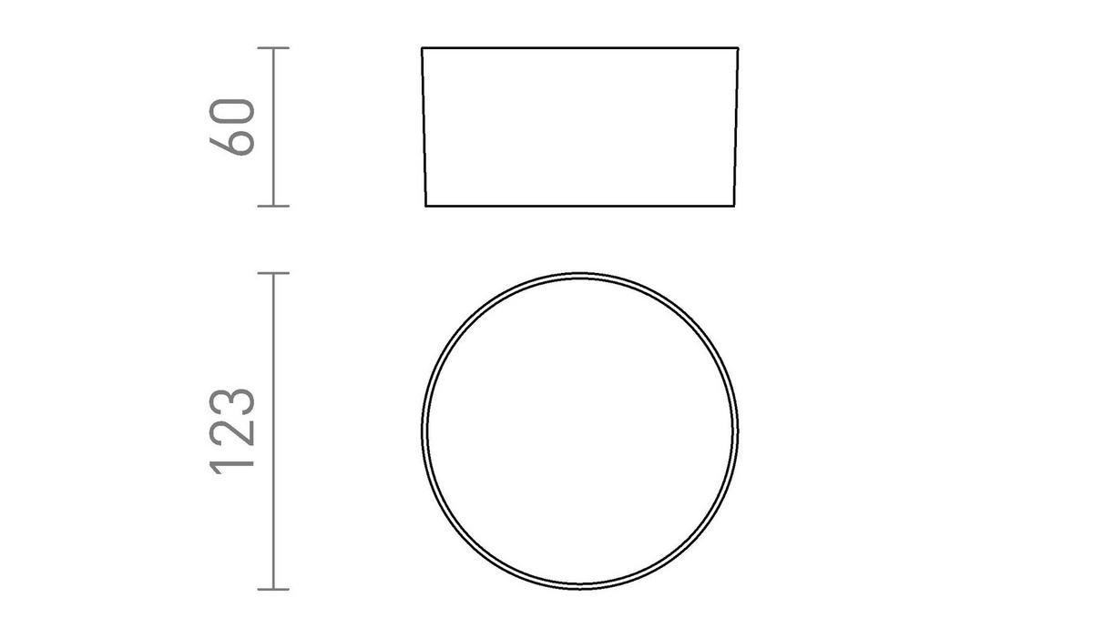 AUSSENLEUCHTE LARISA OUT 12 Schwarz 10 W IP65 - Schwarz, Metall (123/123/6cm) - Rendl