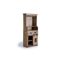 BÜCHERREGAL aus Akazie mit Metalldetails - Braun, Holz (75/170/38cm) - Giner y Colomer