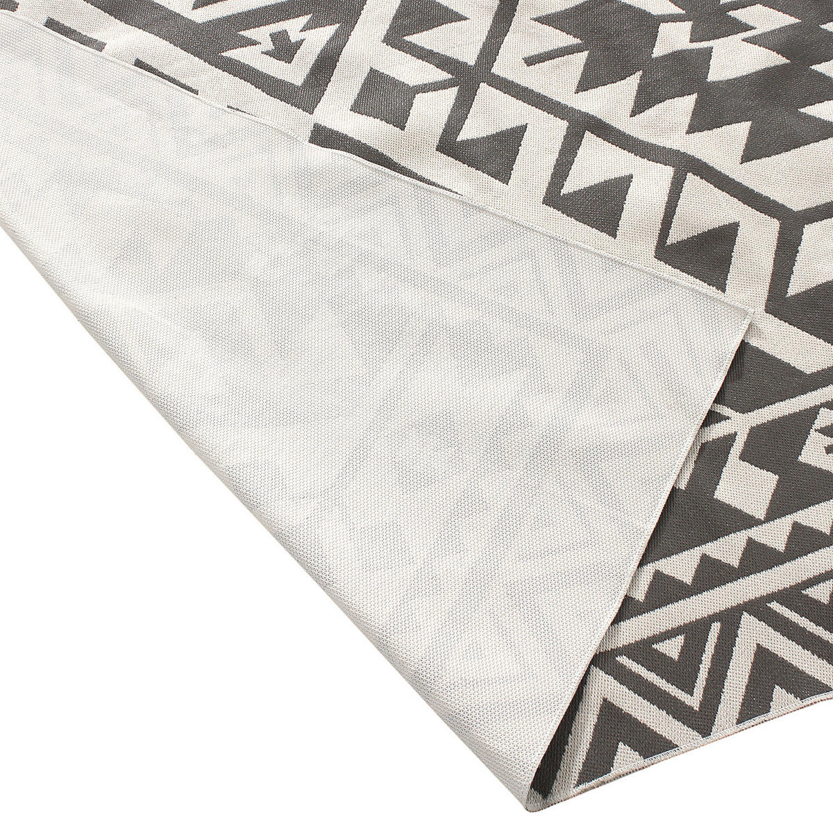 IN-/OUTDOORTEPPICH - Kunstfaser - Grau, Textil (190/290cm) - home24