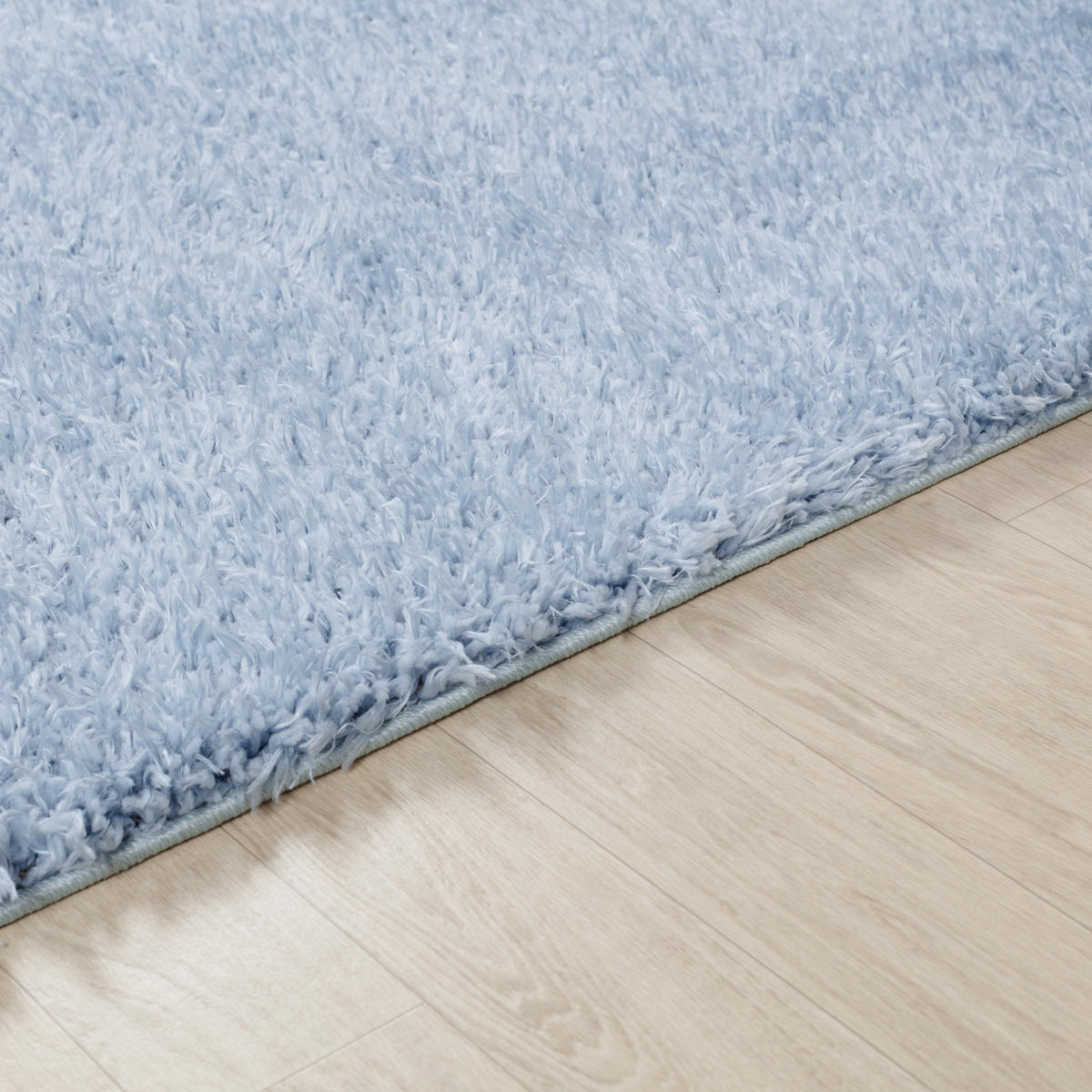 HOCHFLORTEPPICH 120/180 cm Blau - Hellblau, Naturmaterialien/Textil (120/180cm) - LIVABLISS