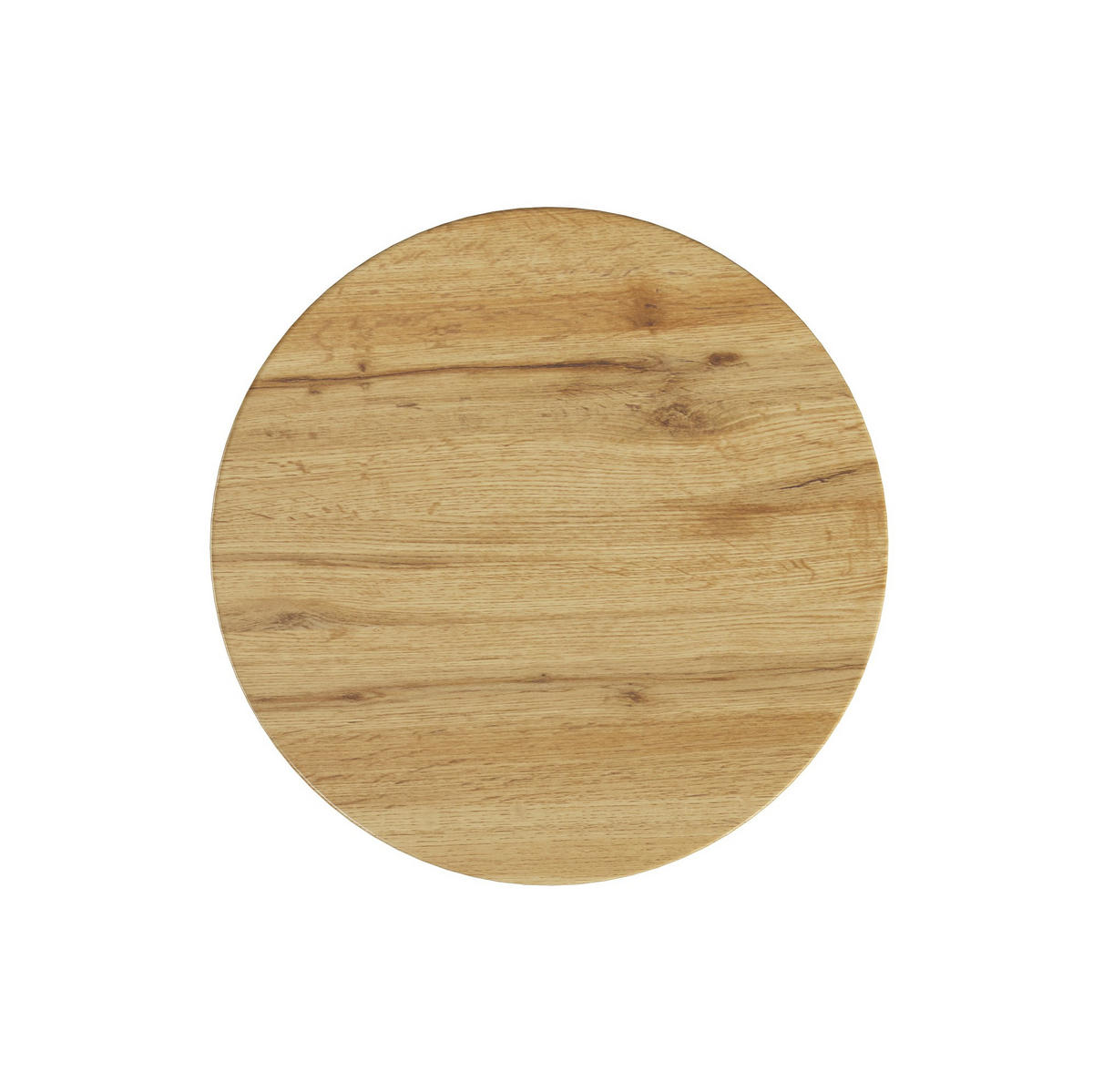 BARHOCKER 2er-Set mit Holzoptik-Sitz, 70 cm, Fußstützen - Schwarz, Metall (30/70/30cm) - MIVRAY