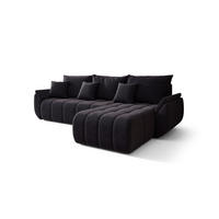 ECKSOFA Osaka - Anthrazit, Holzwerkstoff/Textil (280/185cm) - Fun Möbel