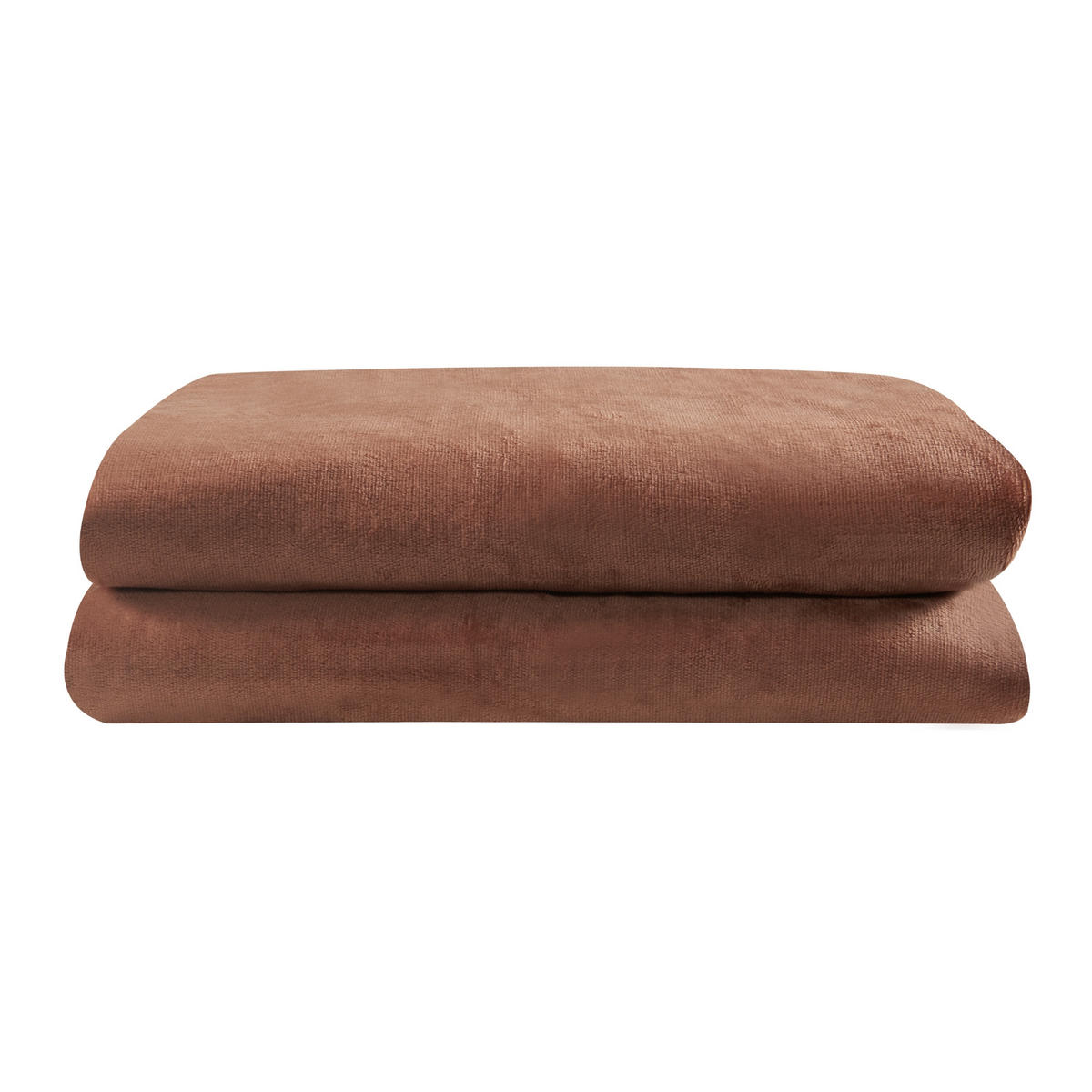 PŘIKRÝVKA Archi - hnědá, textil (200/150cm) - [en.casa]