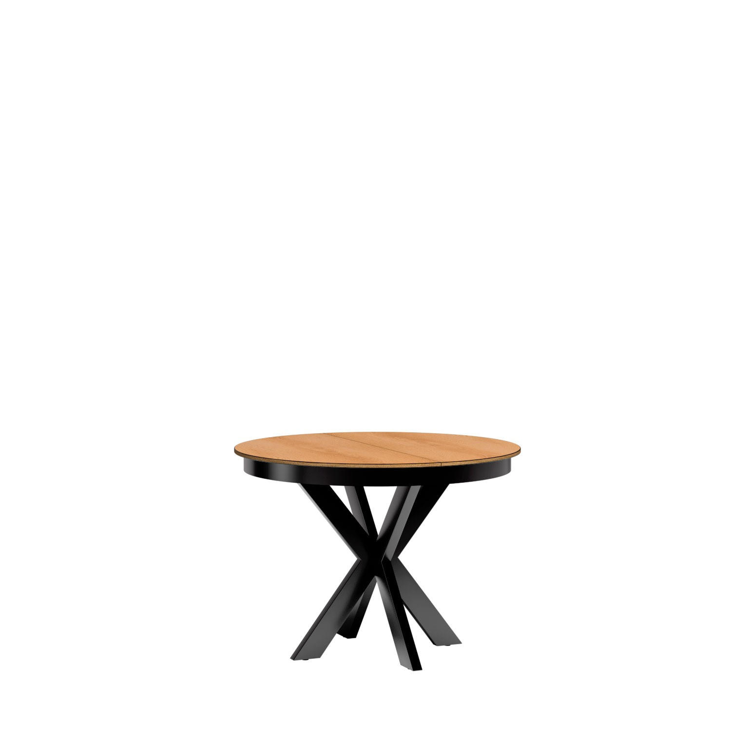 ESSTISCH Fonti F-10 New Karamell-Eiche ausziehbar - Eichefarben, Holzwerkstoff (150/110/75cm)