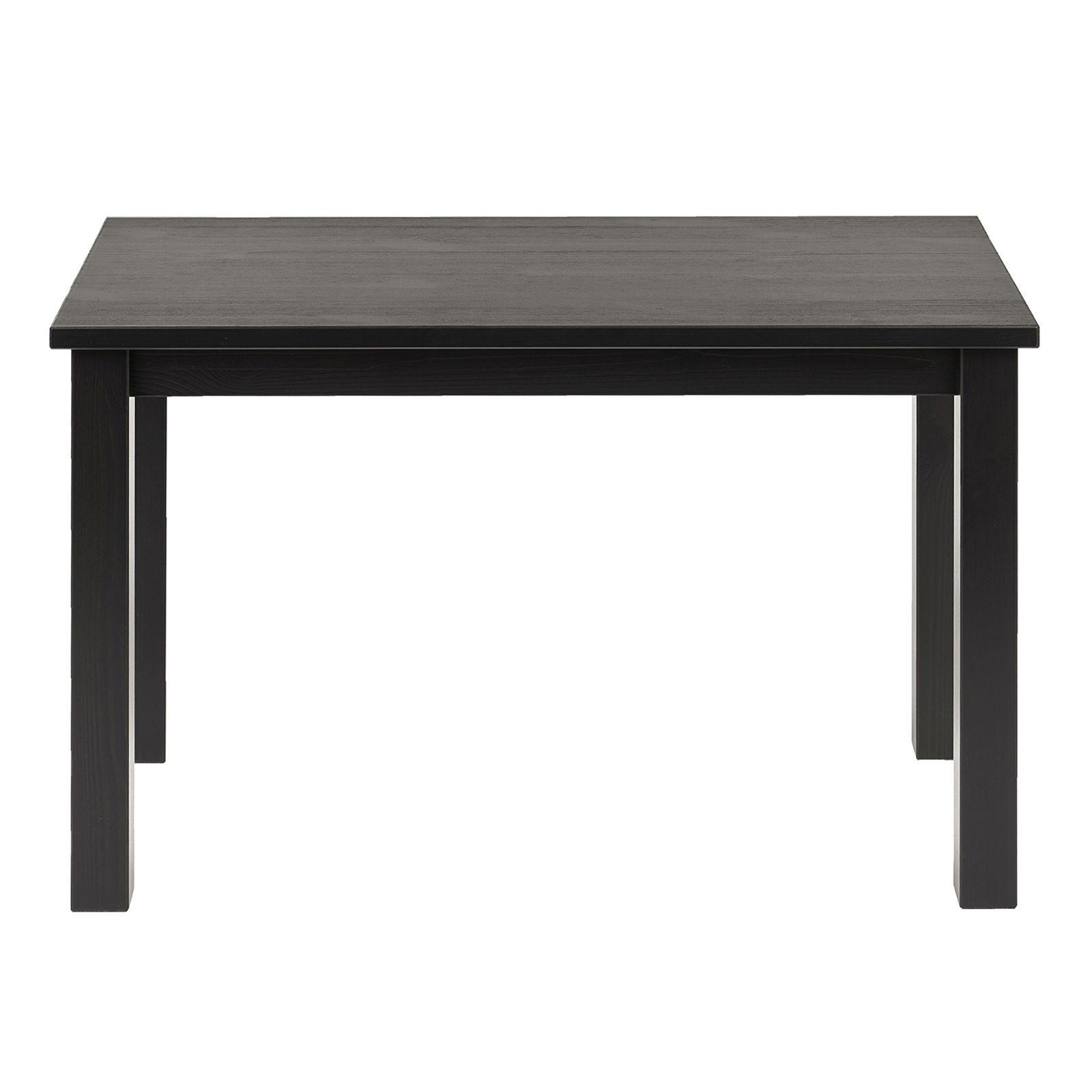 COUCHTISCH Massivholz 38/75/45 cm - Schwarz, Holz (38/75/45cm) - hagge home