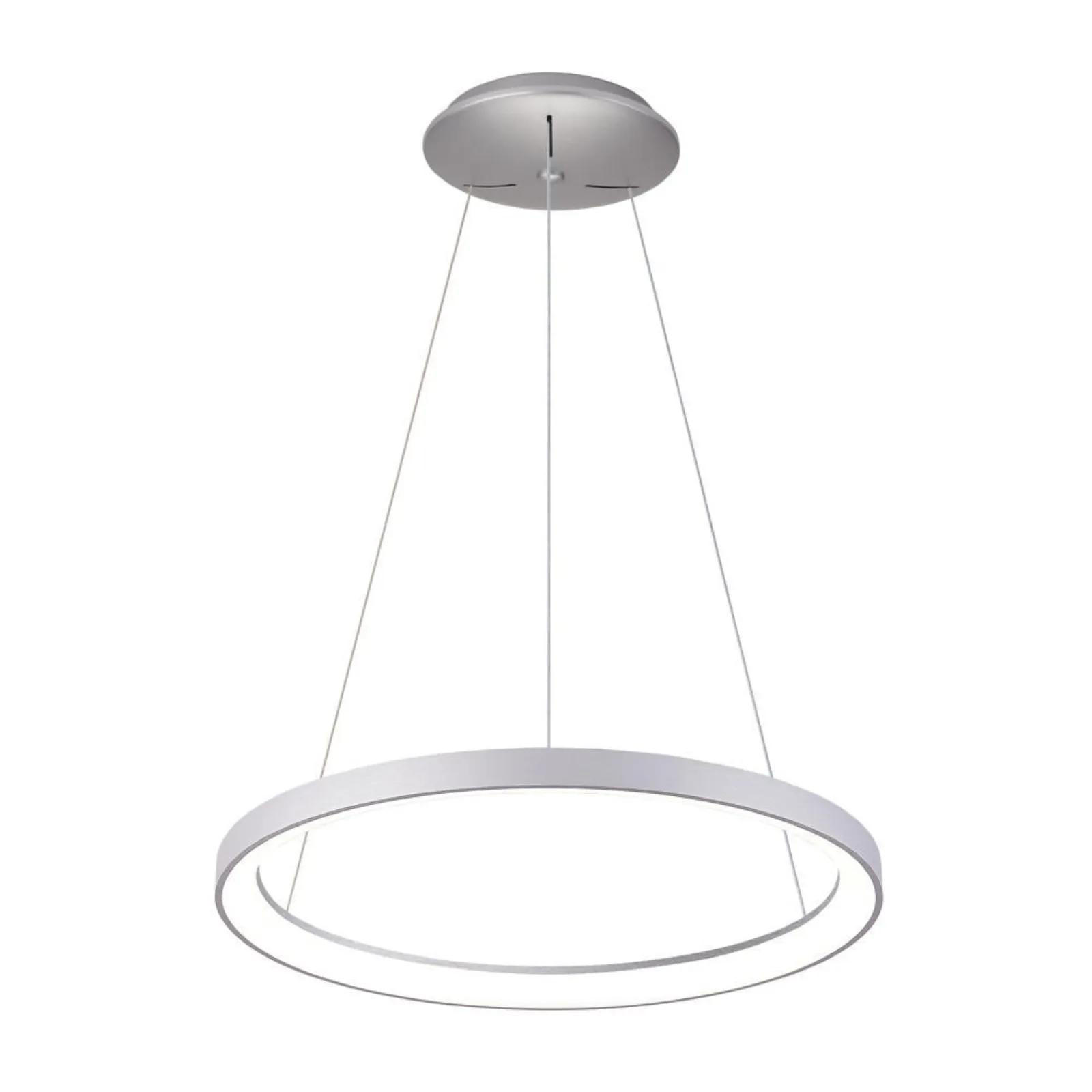 PENDELLEUCHTE Merope 400 Silber - Silberfarben, Metall (19/19/6cm) - click-licht