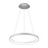 PENDELLEUCHTE Merope 400 Silber - Silberfarben, Metall (19/19/6cm) - click-licht