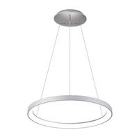 PENDELLEUCHTE Merope 600 Silber - Silberfarben, Metall (29/29/6cm) - click-licht