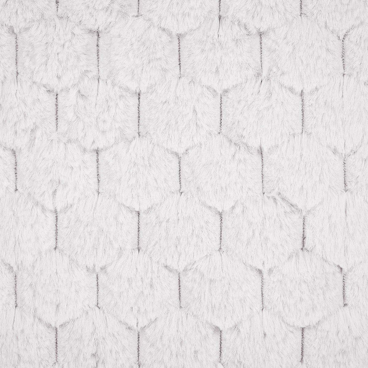 DEKOKISSEN 2er-Set Cremeweiß 43/43 cm Purslane - Ecru, Textil (43/43cm) - Beliani