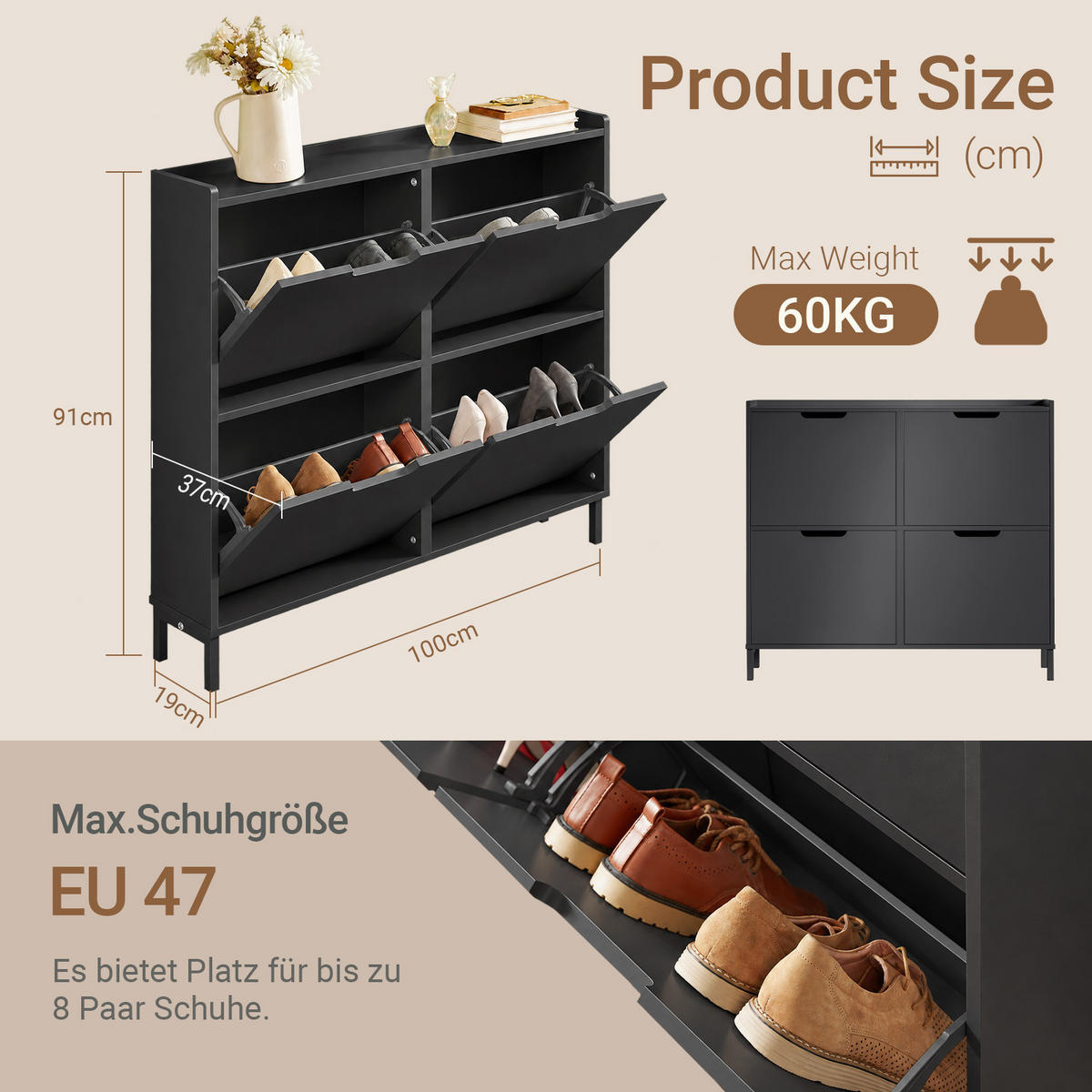 schrank 170 hoch FORTE JACKY 170, Kleiderschrank mit Spiegel, Schwebetürenschrank Industrial Schlafzimmer, 2-türig, Dunkel Dekor: Script-Schlameiche, cm breit x 210.5 cm x 62.5 cm tief ab 419,00 € (Oktober 2026) Schürze Cook