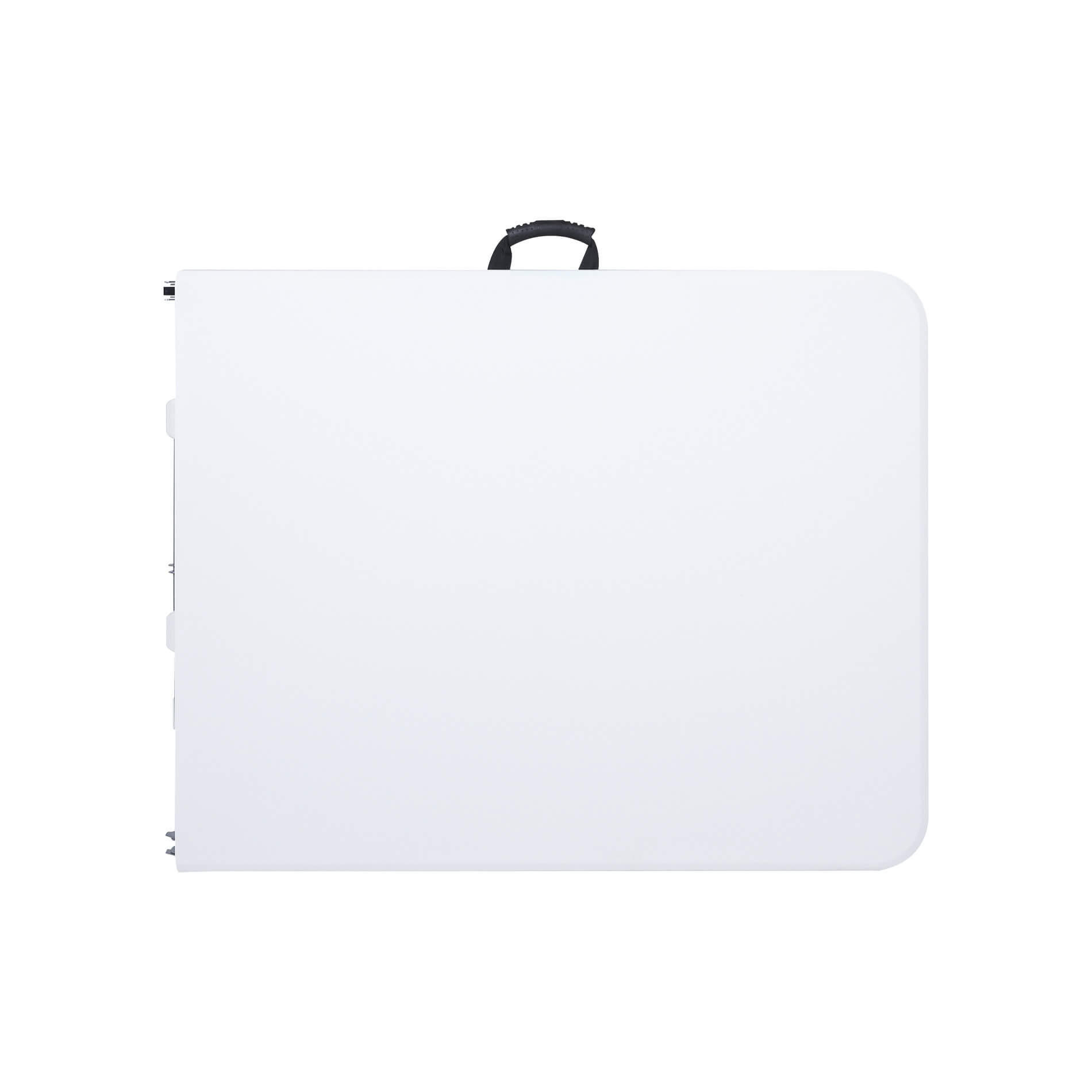 KLAPPTISCH Weiß 74/180/74 cm - Weiß, Kunststoff (180/74/74cm) - Mobili Rebecca