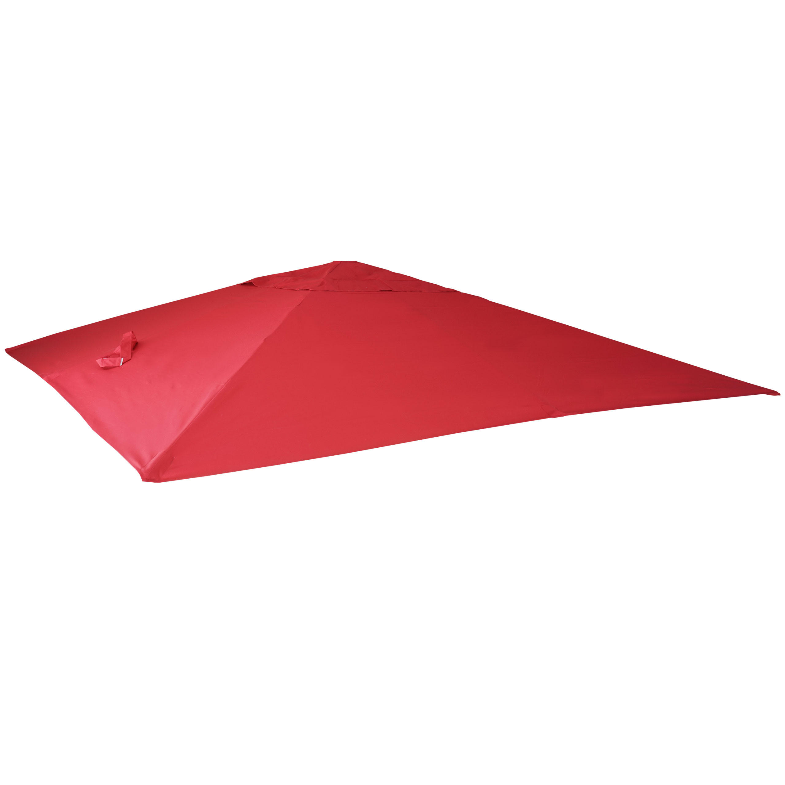 ERSATZ-BEZUG FÜR SCHIRM I Rot - Rot, Textil (295/295cm) - MCW