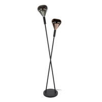 STEHLAMPE Wings - Schwarz - 30/30/175 cm - Schwarz, Metall (30/30/175cm) - Hoyz Collection