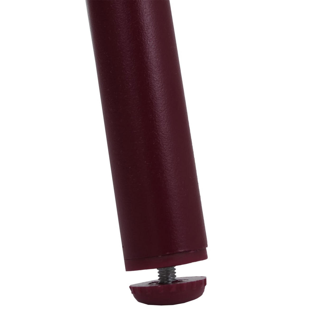 GARTENSTUHL 2er-Set 81x54x62cm Bordeaux - Bordeaux, Metall (54/81/62cm) - PROREGAL