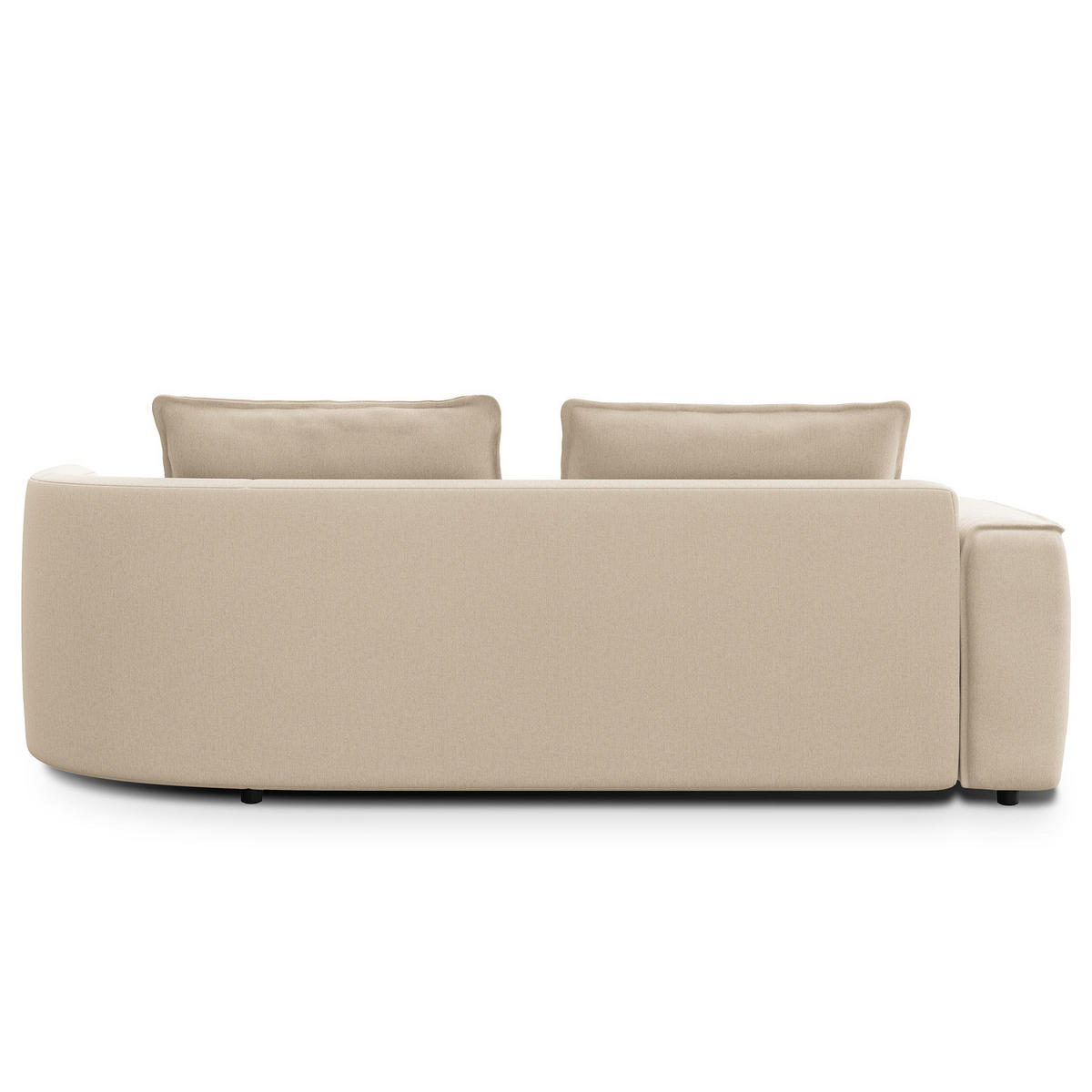 2,5-SITZER SOFA - Beige, Textil (217/82/156cm) - home24
