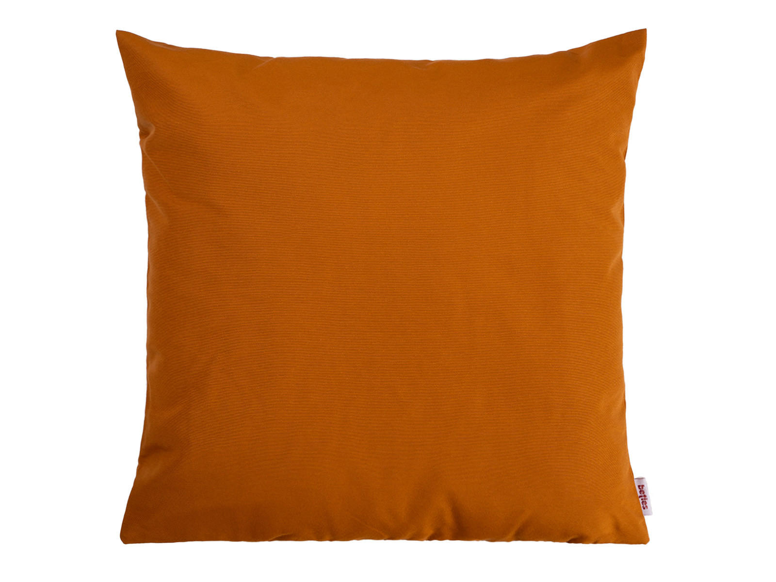 KISSENHÜLLE Wunschton sanddorn-orange 50/50 cm - Orange, Textil (50/50cm) - beties Heimtextil
